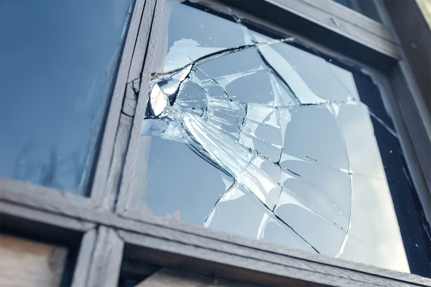 Smashed Window.